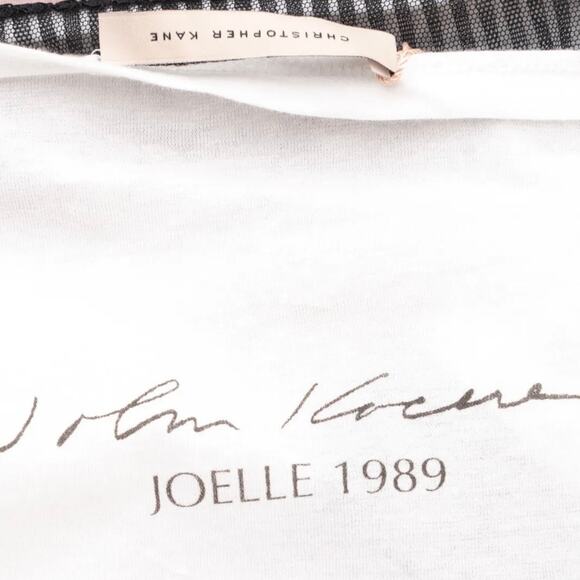 Christopher Kane Runway Overlay Tunic Dress Ruffle Tulle Joelle Medium - Picture 7 of 11